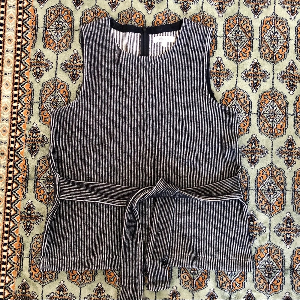 Madewell Tied Sweater Tank, Size Small